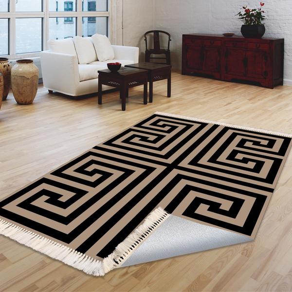 Milano Yıkanabilir Dekoratif Halı Kaymaz Taban | 8mm | MLN-DOT-HT705