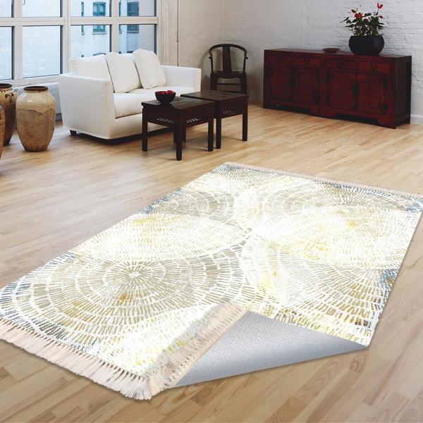 Milano Yıkanabilir Dekoratif Halı Kaymaz Taban | 8mm | MLN-DOT-HT122