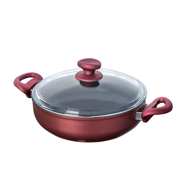 Cocotte Basse Titane 26 Cm Fleur de Grenade