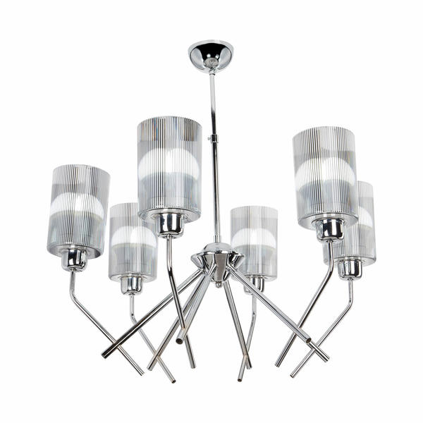 Hisar 6Lı Avize Krom