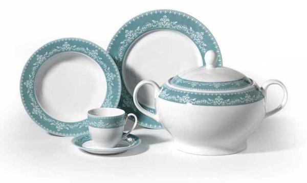 Korkmaz Bianca Collection | 86 Parça | 12 Kişilik | Yuvarlak | Yemek Takımı | A8032