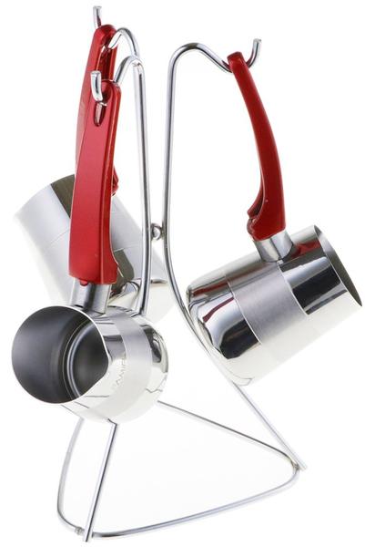 Famipa Cezve Set 4 Parça | İndüksiyon | Kırmızı