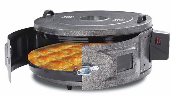 Shov Orta Boy 52Litre Termostatlı Yuvarlak Fırın | Gri