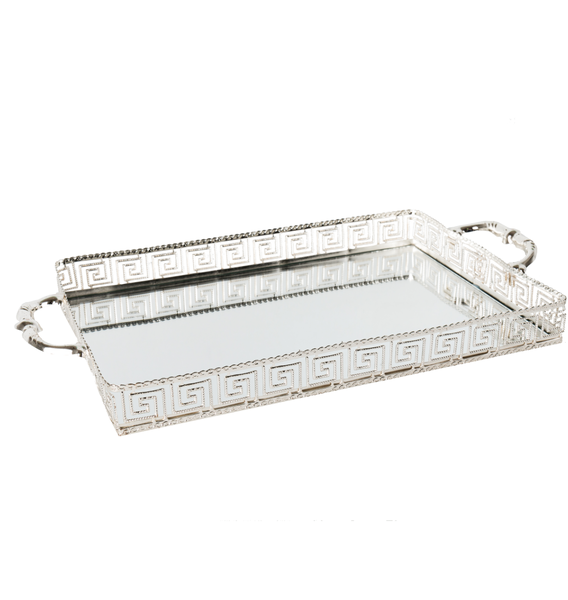 Roland Aynalı Tepsi | Gümüş | Çelik | Roland-1835-silver