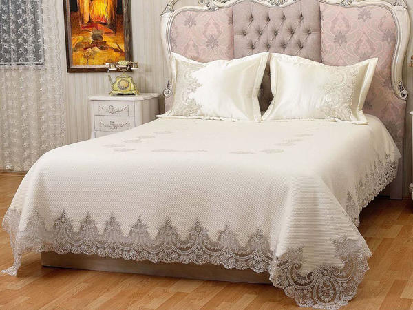 Ensemble Piqué Mihrimah Guipure Française