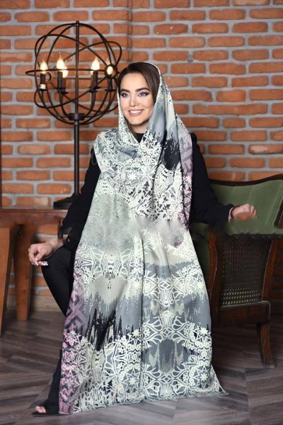Dekonaz | Desenli Modern Tasarımlı Bayan Eşarp | DKNZ-31387