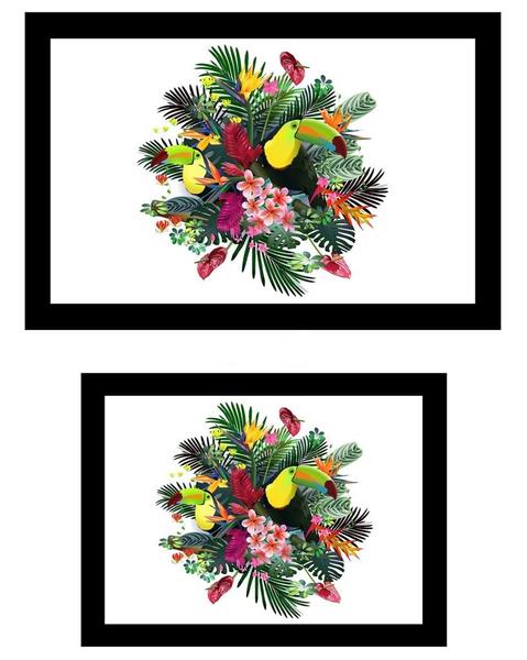 Bayev Parrot 2`li Banyo Paspas Seti Klozet Takımı 19 1288