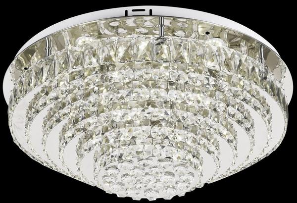 Dekonaz Kristal LED Yuvarlak Tavan Lambası MP3 Bluetooth 60cm | DTX-C23-25