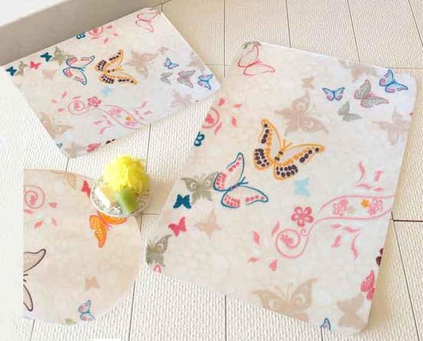 Elegance Triple Closet Set Butterfly