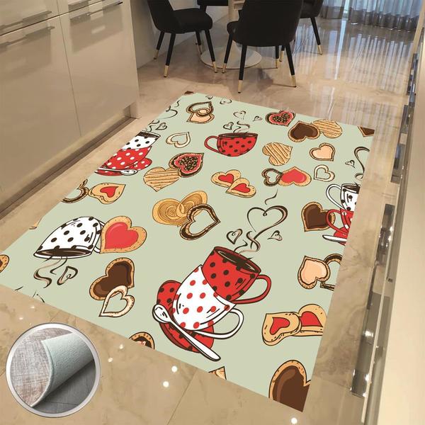 Milano Yıkanabilir Dekoratif Halı Kaymaz Taban | 8mm | MLN-NEWHM546-1