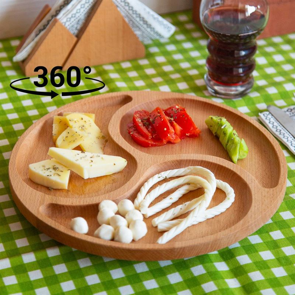 DÖNEN SERVİS TABAĞI - DAMLA 30 CM