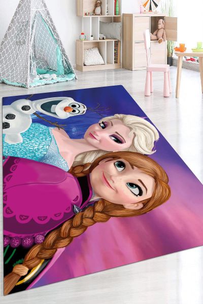 Birkilim Yıkanabilir Dekoratif Halı İpeksi Kaymaz Taban | MLN-IP-HP-613