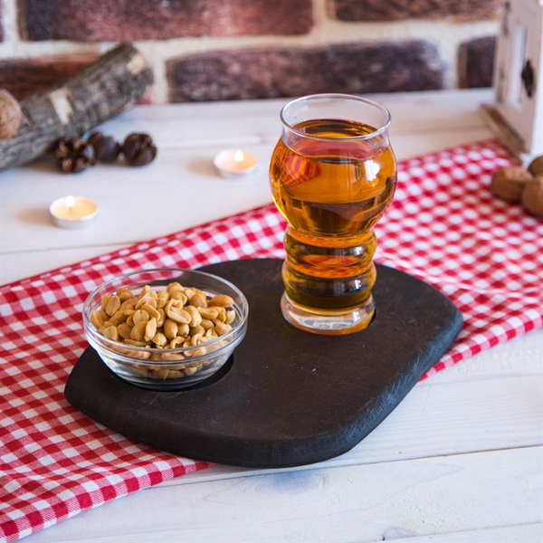 طقم عرض البيرة لون أحمر - 3 قطع