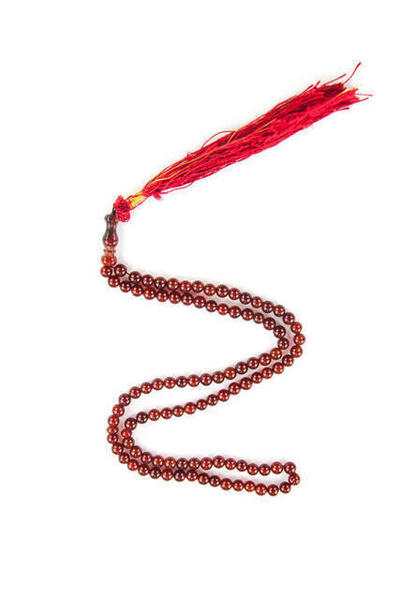 Akik Tesbih - 99' lu - 6 mm - Püsküllü