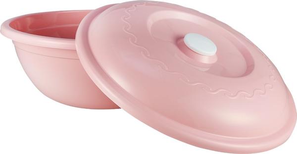 Poly Time XXL Hamur Leğeni | Hamurluk | Kapaklı | 15 L | Pembe