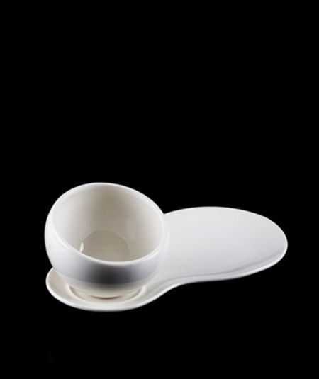 Porselen 6 Li Tabakli Kase Takimi 22.5X12.5X1.6 Cm