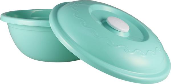 Poly Time XXL Hamur Leğeni | Hamurluk | Kapaklı | 15 L | Yeşil