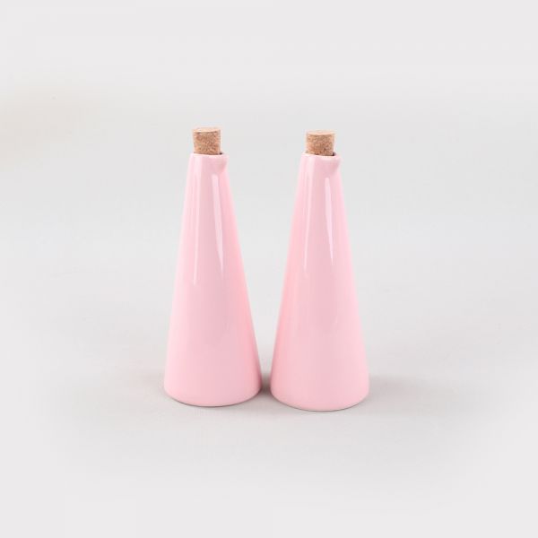 Yağlık - Sirkelik Seti Pembe 21 Cm 2 Adet | K+