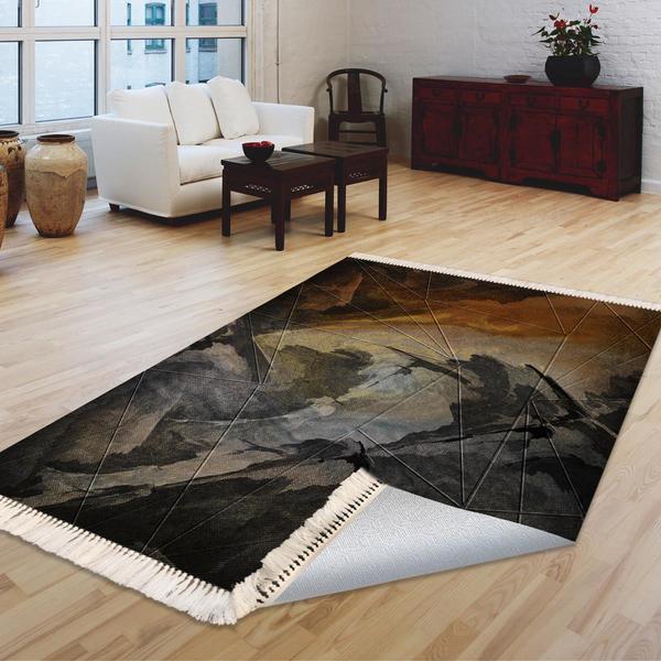 Milano Yıkanabilir Dekoratif Halı Kaymaz Taban | 8mm | MLN-DOT-HT192