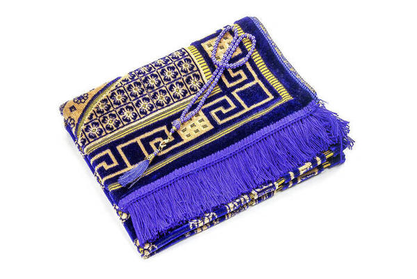 سجادة صلاة ipinger فاخرة مع هدية أرجوانية