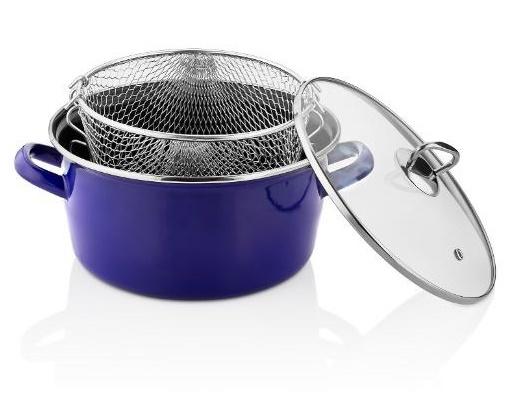 Bayev 22 cm Bratentopf - 200779 Marineblau