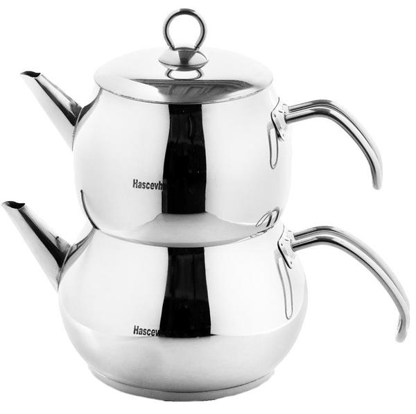 Hascevher Çaydanlık 4 Litre Paslanmaz Çelik