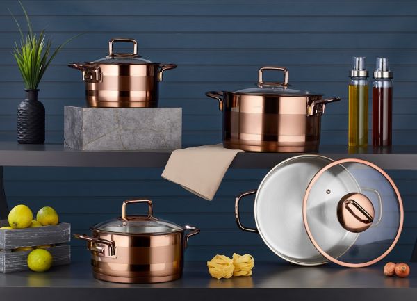 Vip Ahmet | Alin Pembe Tencere Seti