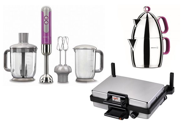 Korkmaz Mia Mega Blender Set & Silex & Tomtom Çaydanlık Seti-3