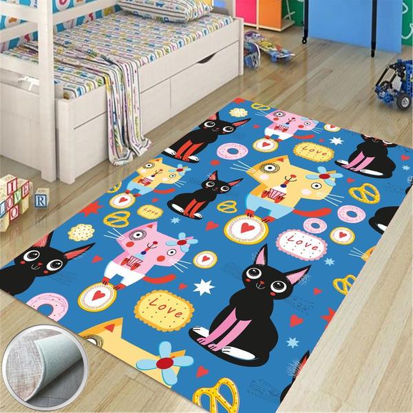 Milano Yıkanabilir Dekoratif Halı Kaymaz Taban | 8mm | MLN-HP732-1