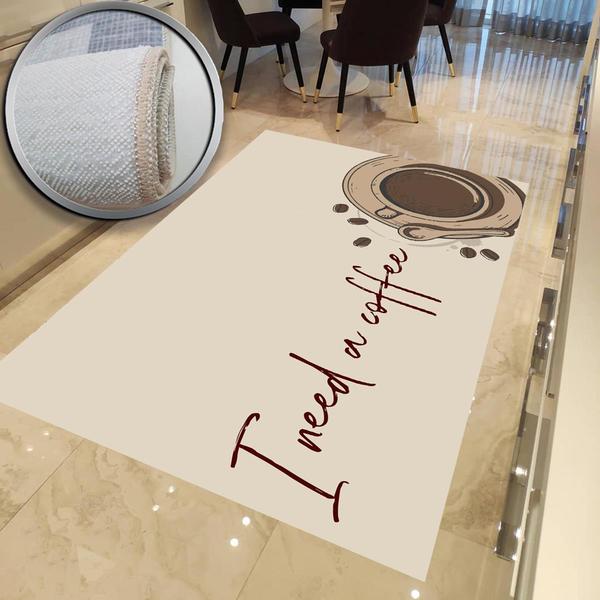 Milano Yıkanabilir Dekoratif Halı Kaymaz Taban | 8mm | MLN-DOT-HT670