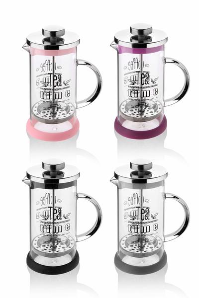 Lux 350ml French Press auf Silikonbasis