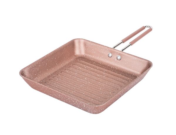 006-01-GRANIT OR ROSE KARE TAVA 18CM