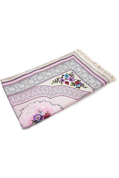 سجادة صلاة مبطنة بسمرقند - لون زهري