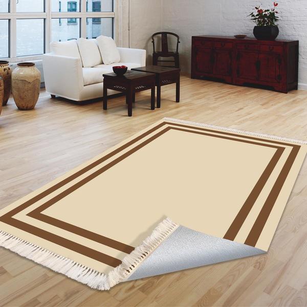 Milano Yıkanabilir Dekoratif Halı Kaymaz Taban | 8mm | MLN-DOT-HT544