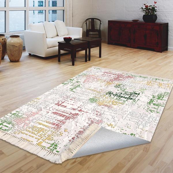 طقم سجاد بيرقيم 7 قطع قابل للغسيل