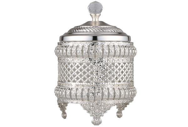 Bavary Lüks Şekerlik | Gümüş | By-wh-1670-s