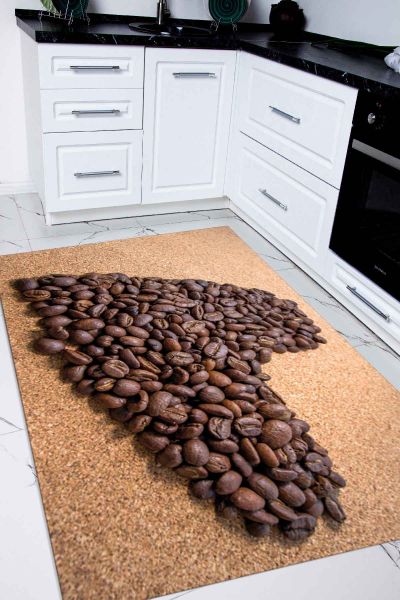 Birkilim Yıkanabilir İpeksi Kaymaz Taban Mutfak Halısı | MLN-IP-SD-179