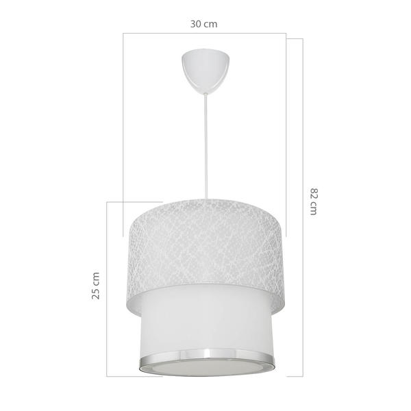 Kuchenanhänger Single White