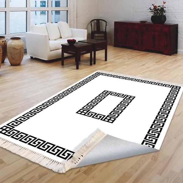 Milano Yıkanabilir Dekoratif Halı Kaymaz Taban | 8mm | MLN-DOT-HT595