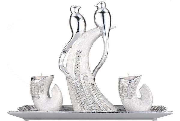 Almina 4 Parça Dekoratif Mumluk | Al-4168-s