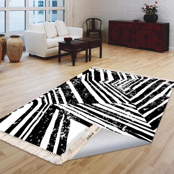 Milano Yıkanabilir Dekoratif Halı Kaymaz Taban | 8mm | MLN-HS560-1