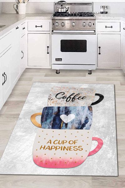 Birkilim Yıkanabilir İpeksi Kaymaz Taban Mutfak Halısı | MLN-IP-HY-839