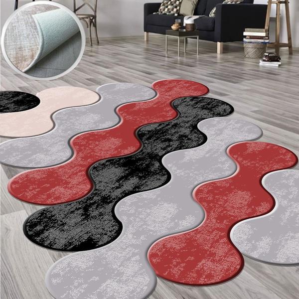 Milano Yıkanabilir Dekoratif Halı Kaymaz Taban | 8mm | MLN-DOT-HT877