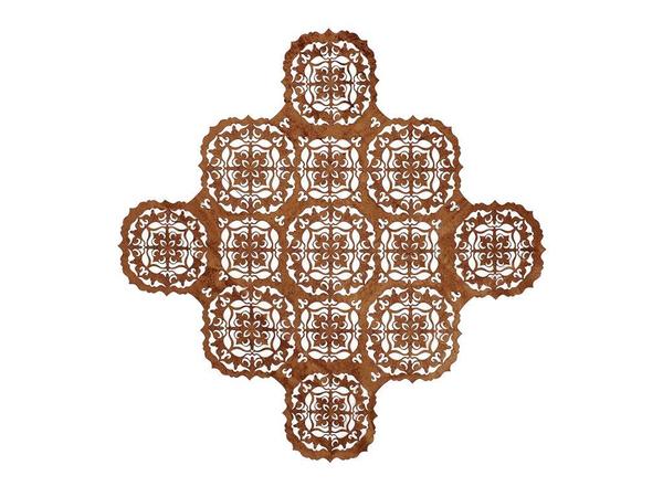 Luxury Star Kadife Salon Takımı 5 Parça Kahve