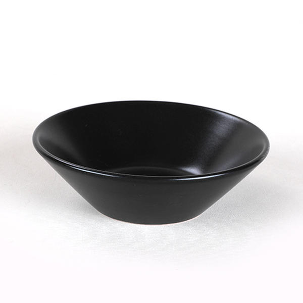 Mattschwarze Frig Suppenschüssel 14 cm 6 Stück | Keramika