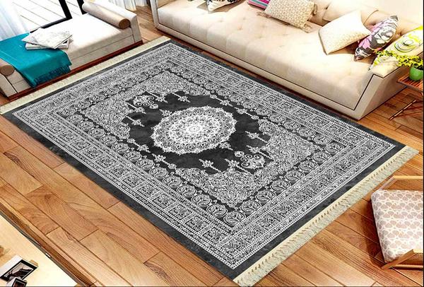 Roland 5'li Yıkanabilir Halı Seti | Siyah | roland-3294-black