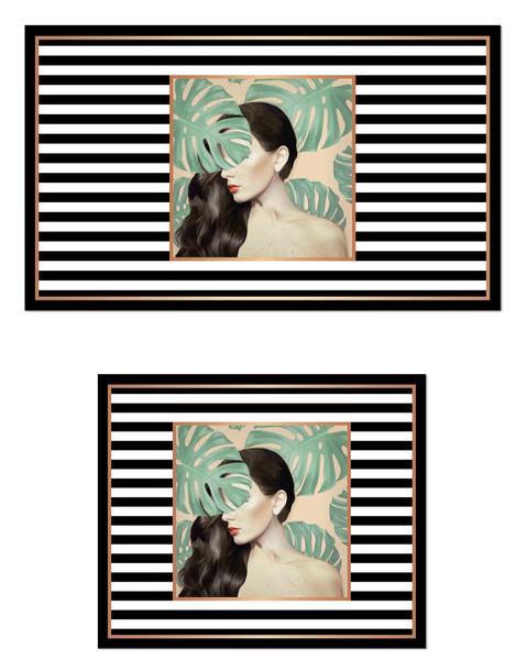 Bayev Woman 2`li Banyo Paspas Seti Klozet Takımı 19 1451 01