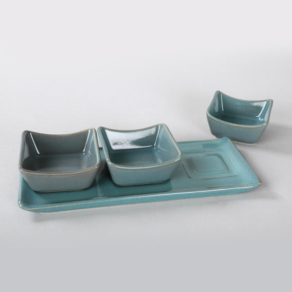 Confiture Océan / Sauce / Déjeuner 4 Pièces | Keramika