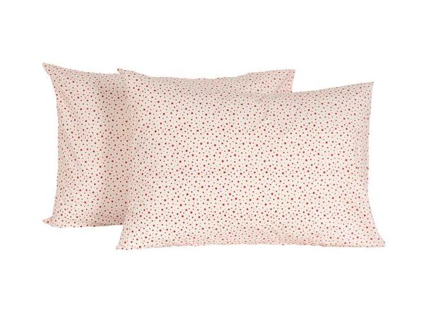 Mini Star Red 2-Pillowcase