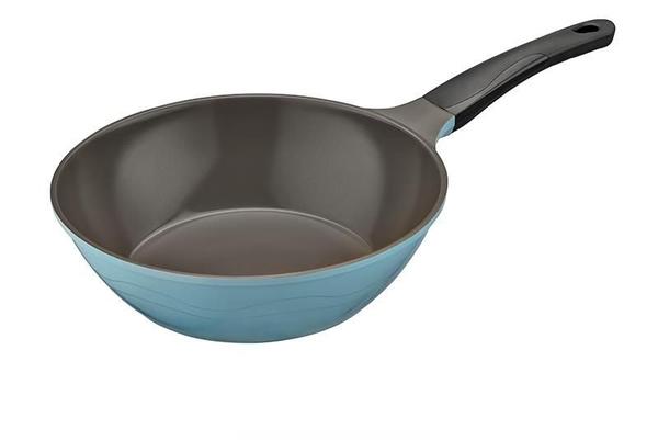 Neva Sweet Wave Wok Pfanne | Türkis | 28cm